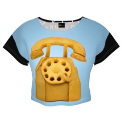 cheese phone [crop top]