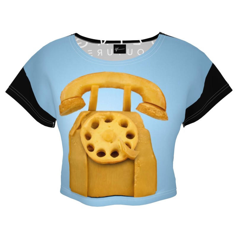 cheese phone [crop top]