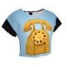 cheese phone [crop top]